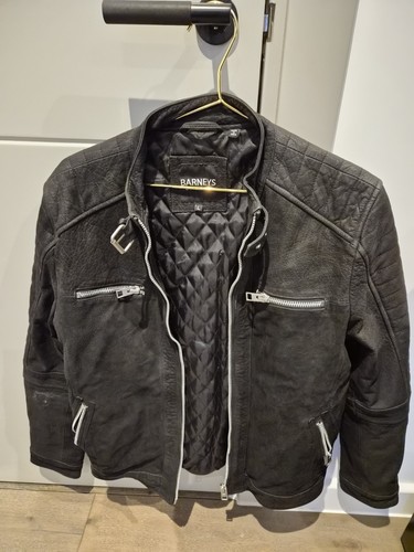 Mens black leather jacket - mens,