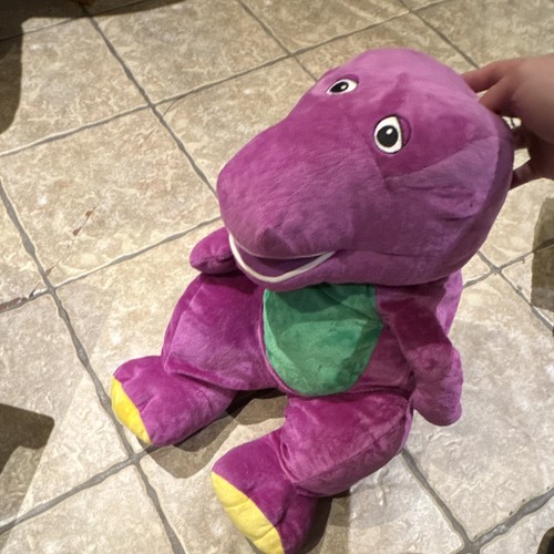 Barney the dinosaur teddy 50cm - teddy,