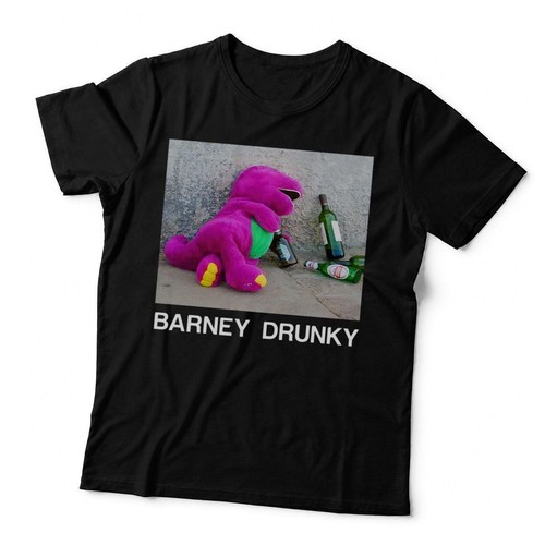 Barney drunky classic shirt - drunky,