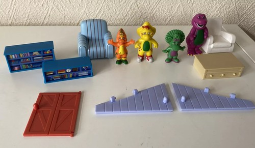 Barney playset train station - barney,
