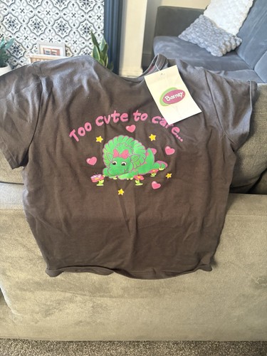 Barney pyjama top size - barney,